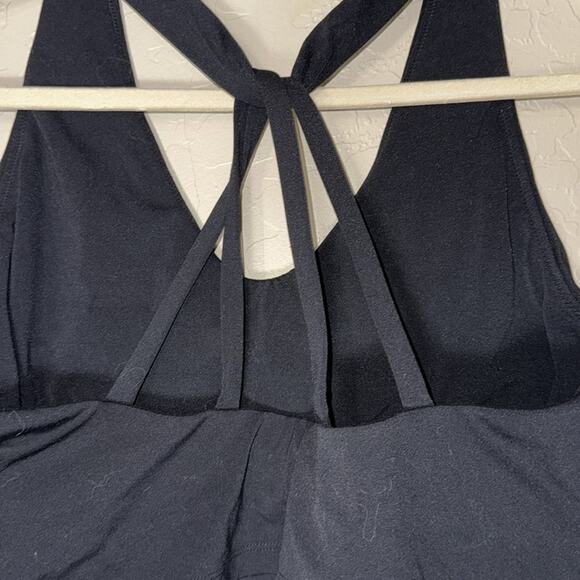 Aerie real me recharge black sports bra lounge top size XL. - Picture 2 of 4